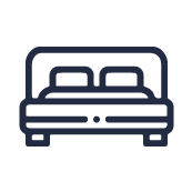 Icono dormitorios de propiedad 2806